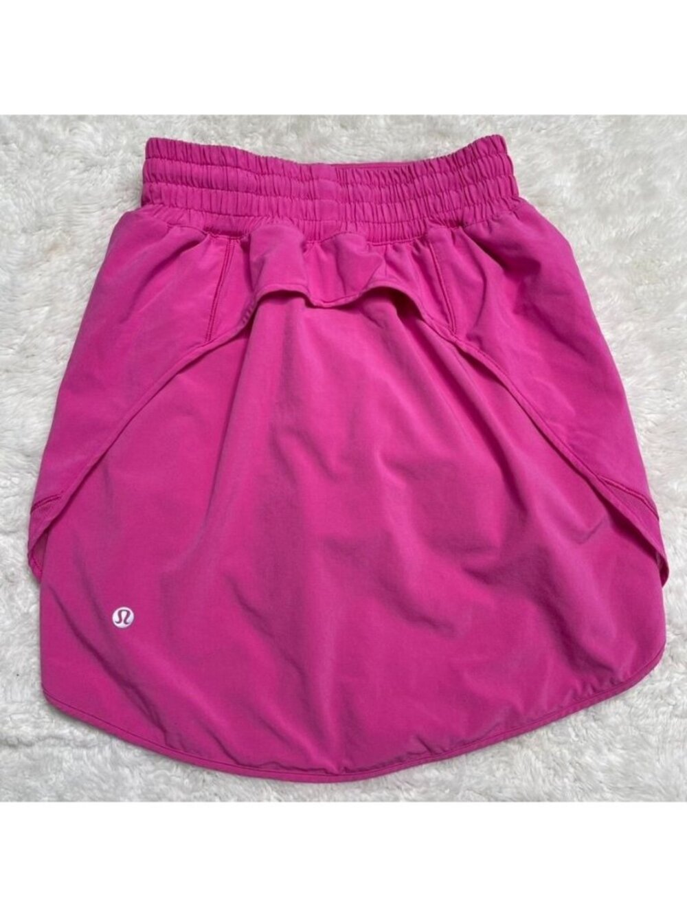 Lululemon Hotty Hot HR Skirt Size 0 Sonic Pink Running Athletic High Rise Tennis